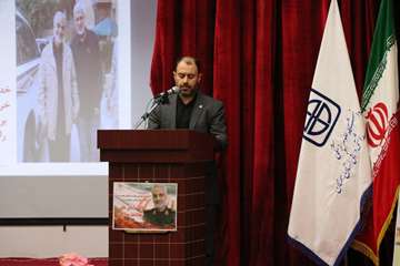 یادبود شهید سپهبد سلیمانی در دانشگاه علوم پزشکی استان سمنان 